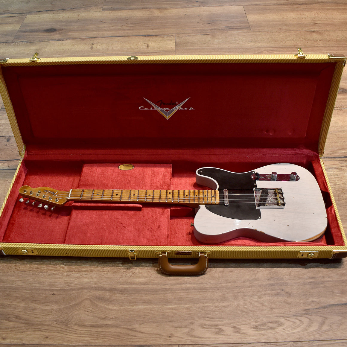 Fender Custom Shop 51 Nocaster Relic White Blonde w/ Hard Case (Pre-Owned)