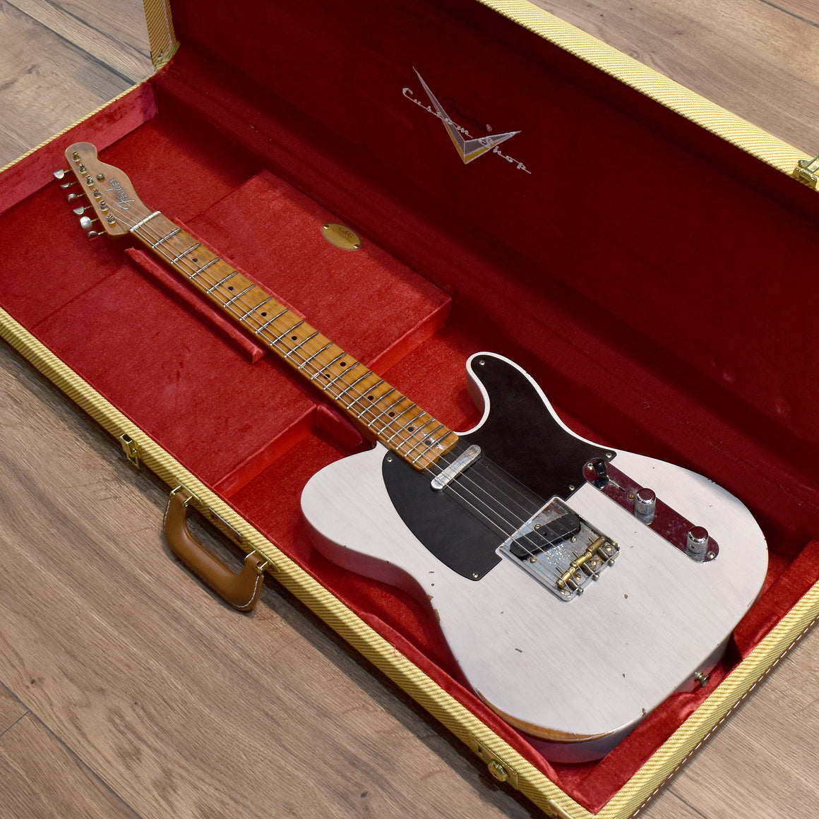 Fender Custom Shop 51 Nocaster Relic White Blonde w/ Hard Case (Pre-Owned)