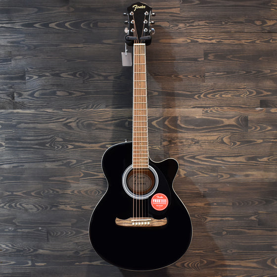 Fender FA-135CE Concert Black Electro-Acoustic Guitar