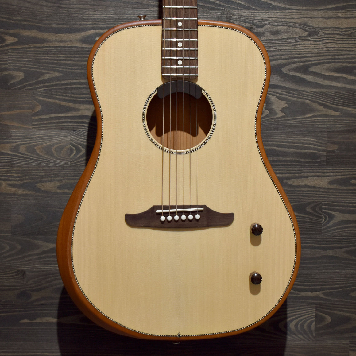 Fender Highway Series Dreadnought Electro-Acoustic Guitar w/DLX Gig Bag (Pre-Owned)