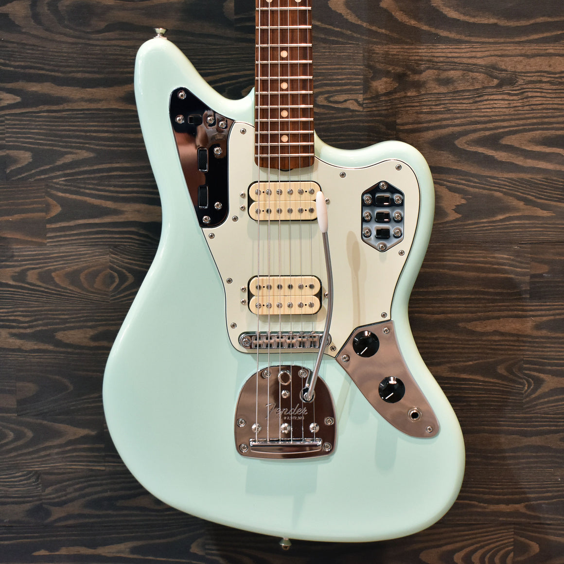 Fender Vintera 60s Jaguar HH Surf Gren Electric Guitar (Pre-Owned)