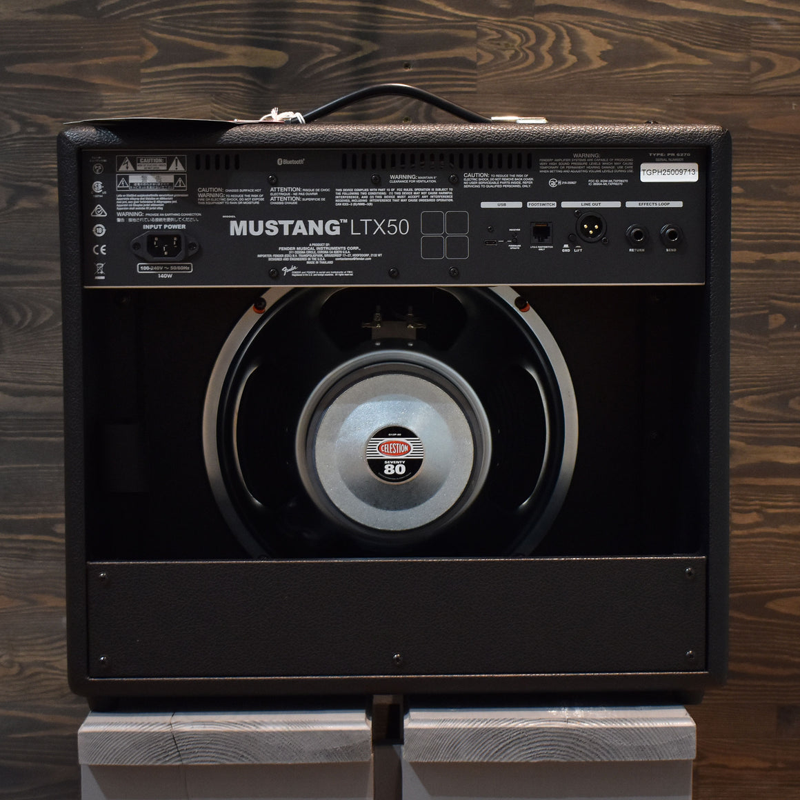 Fender Mustang LTX50 Guitar Amplifier Black