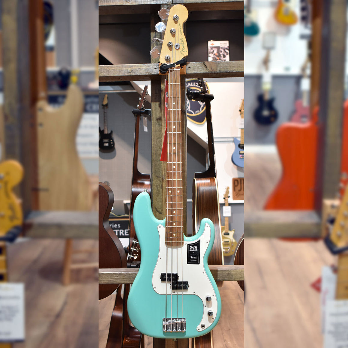 Fender Player Series Precision Electric Bass Surf Green