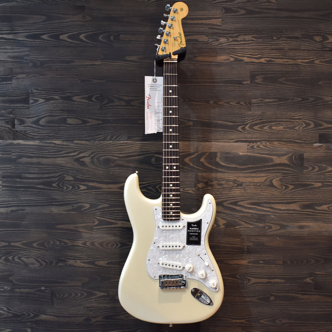 Fender Player II Modified Stratocaster Electric Guitar Olympic Pearl