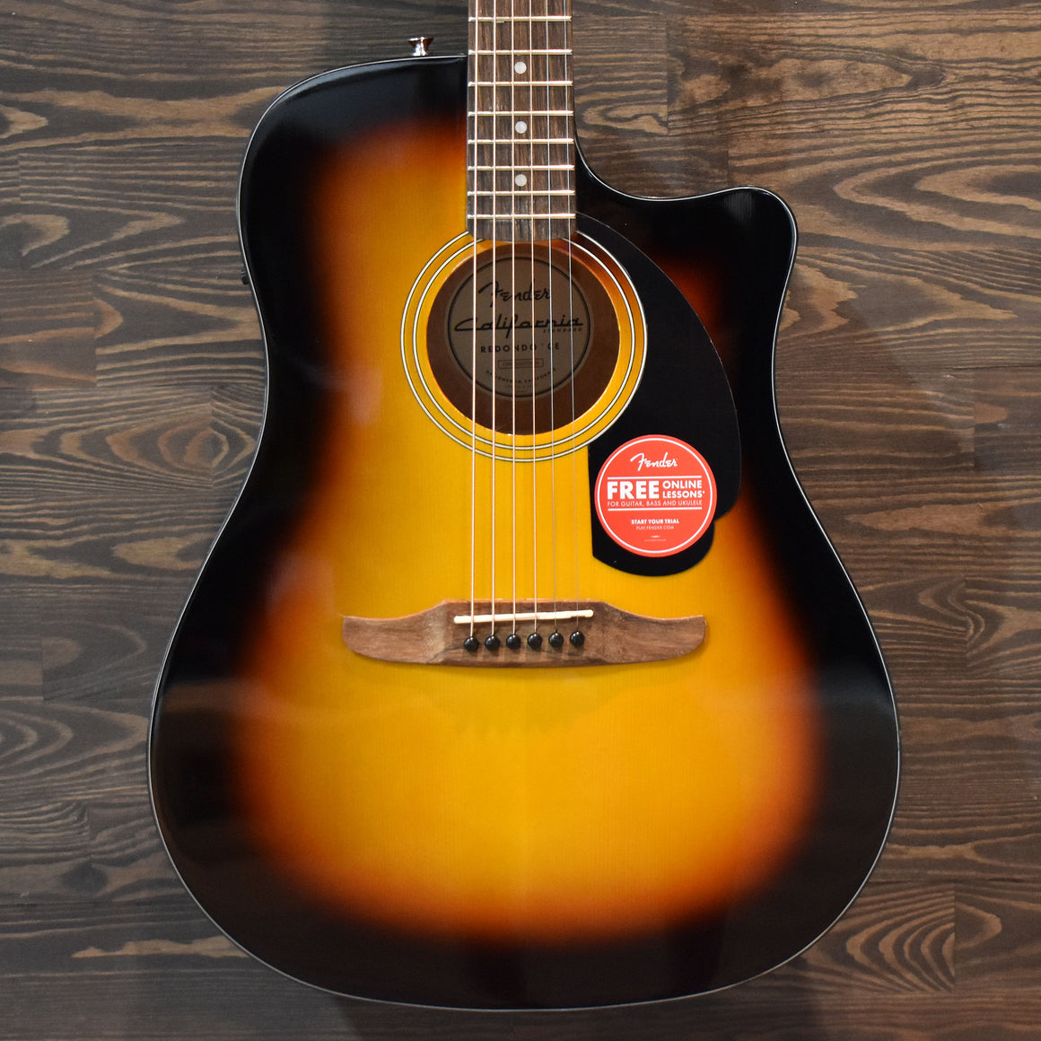 Fender California Standard Redondo CE Dreadnought Electro-Acoustic Guitar