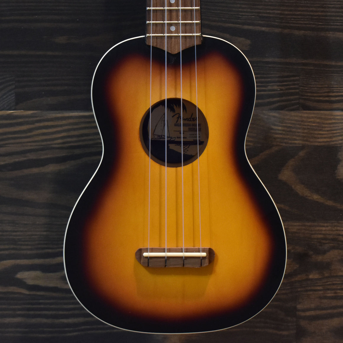 Fender Venice Soprano Ukulele 2-Tone-Sunburst