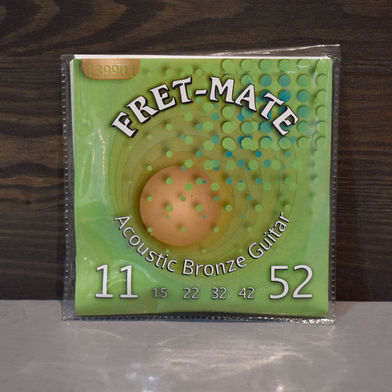 Fret-Mate Acoustic Bronze Guitar Strings 11-52