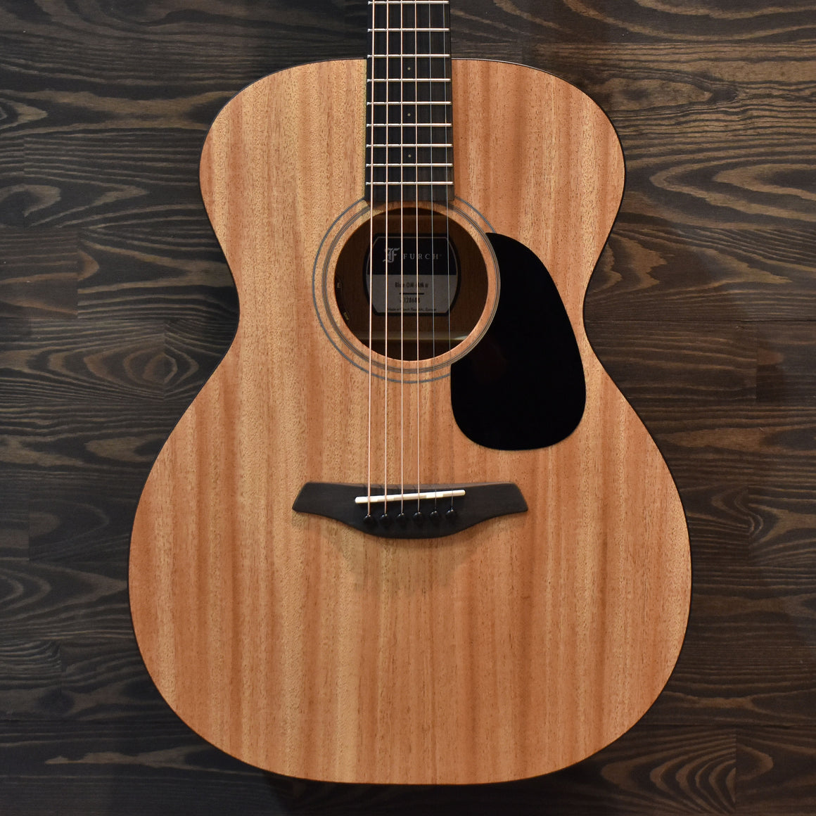 Furch Guitars Blue OM-MM Electro-Acoustic Guitar CNR Active System W/Gig Bag