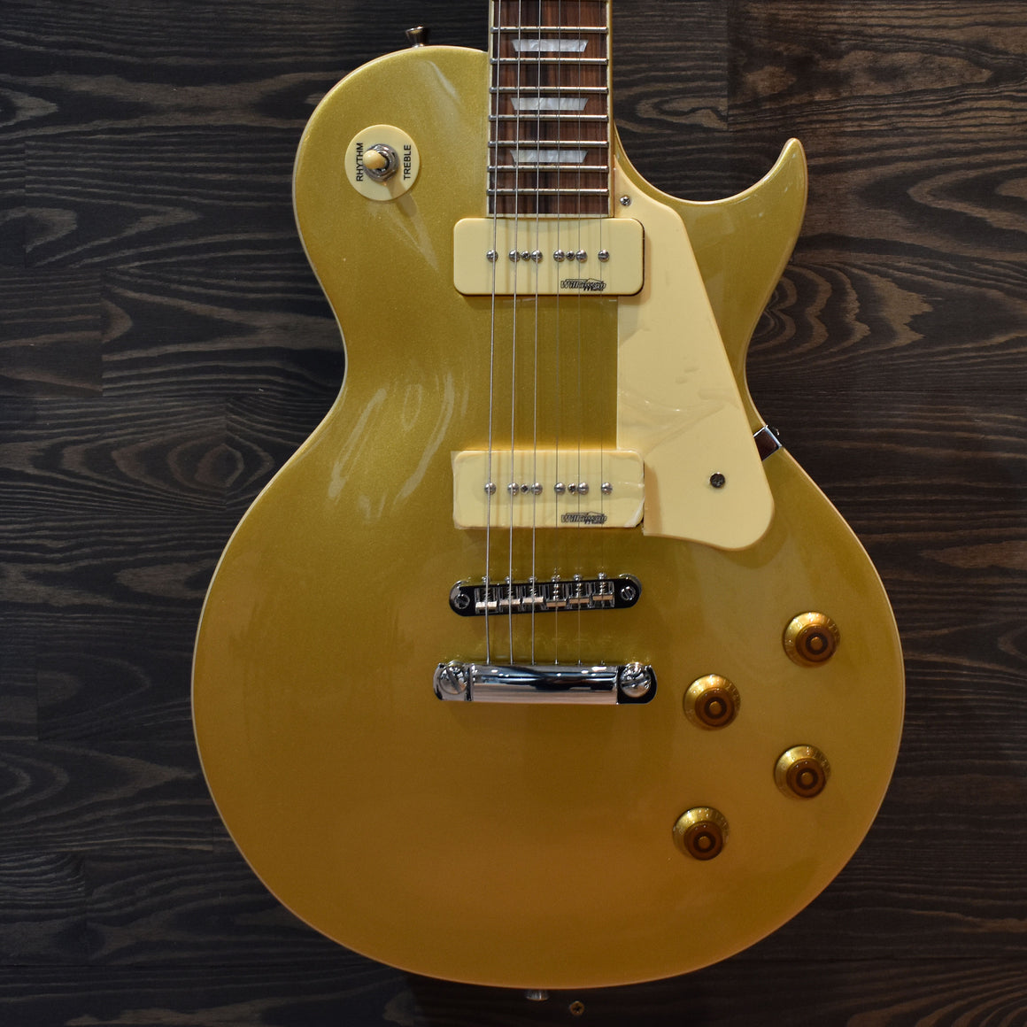 Vintage V100GT Gold Top Electric Guitar