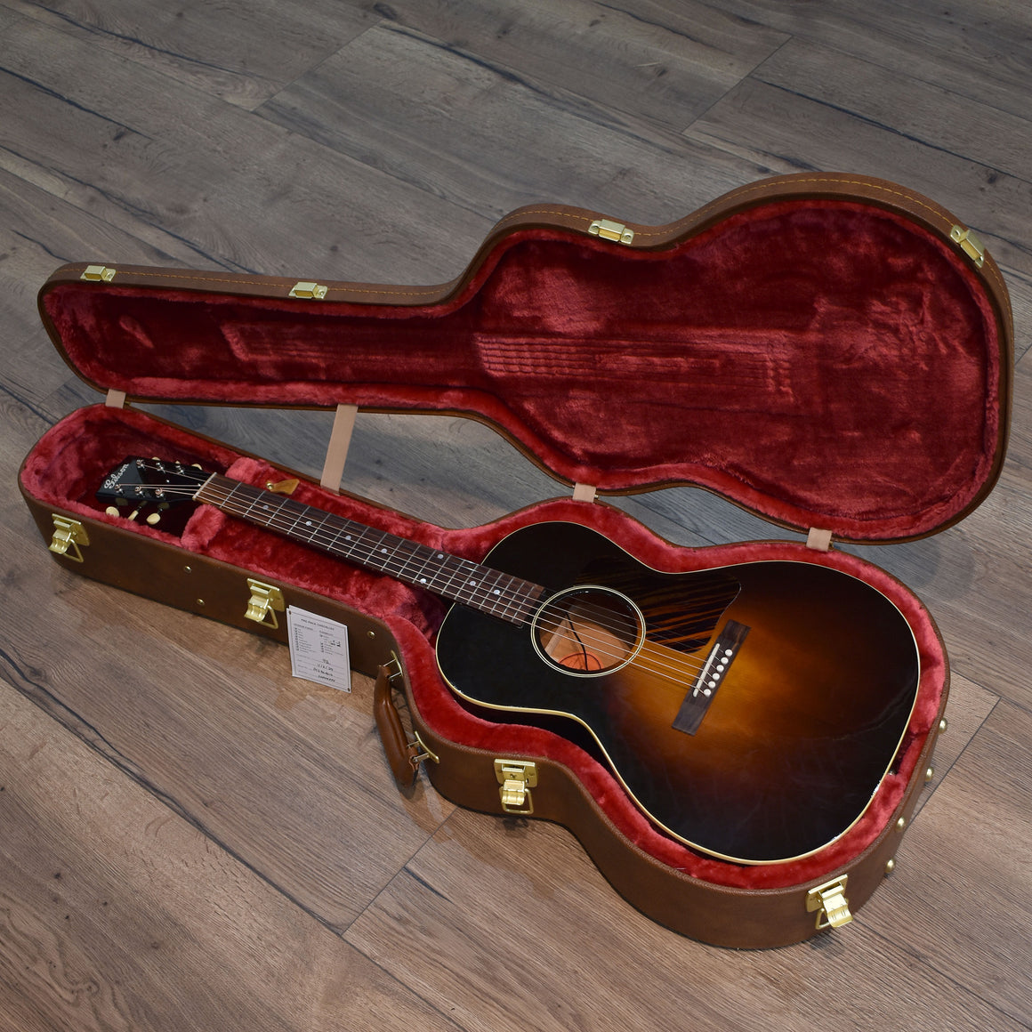 Gibson L-00 Original Vintage Sunburst Electro Acoustic Guitar W/Hard Case (Pre-Owned)