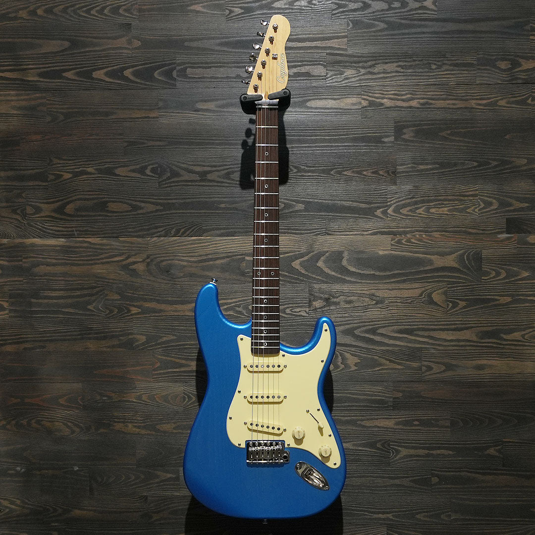 Caydence Endeavour Scorpio Crystal Lake Blue Satin w/ Premium Gig Bag