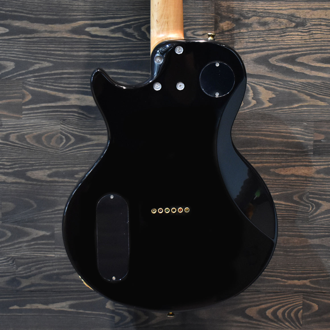 PJD Guitar Galleries Exclusive Carey Standard Custom Alder Black Gloss Electric Guitar W/Gig Bag