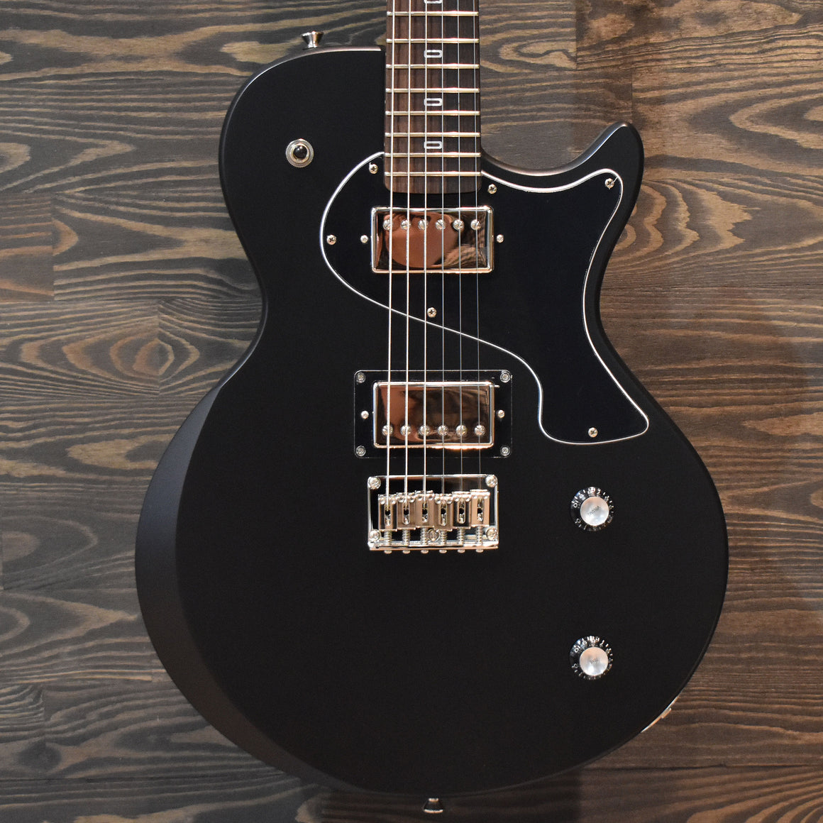 Guitar Galleries Exclusive PJD Carey Standard Custom Alder Matte Midnight Black Electric Guitar W/Gig Bag