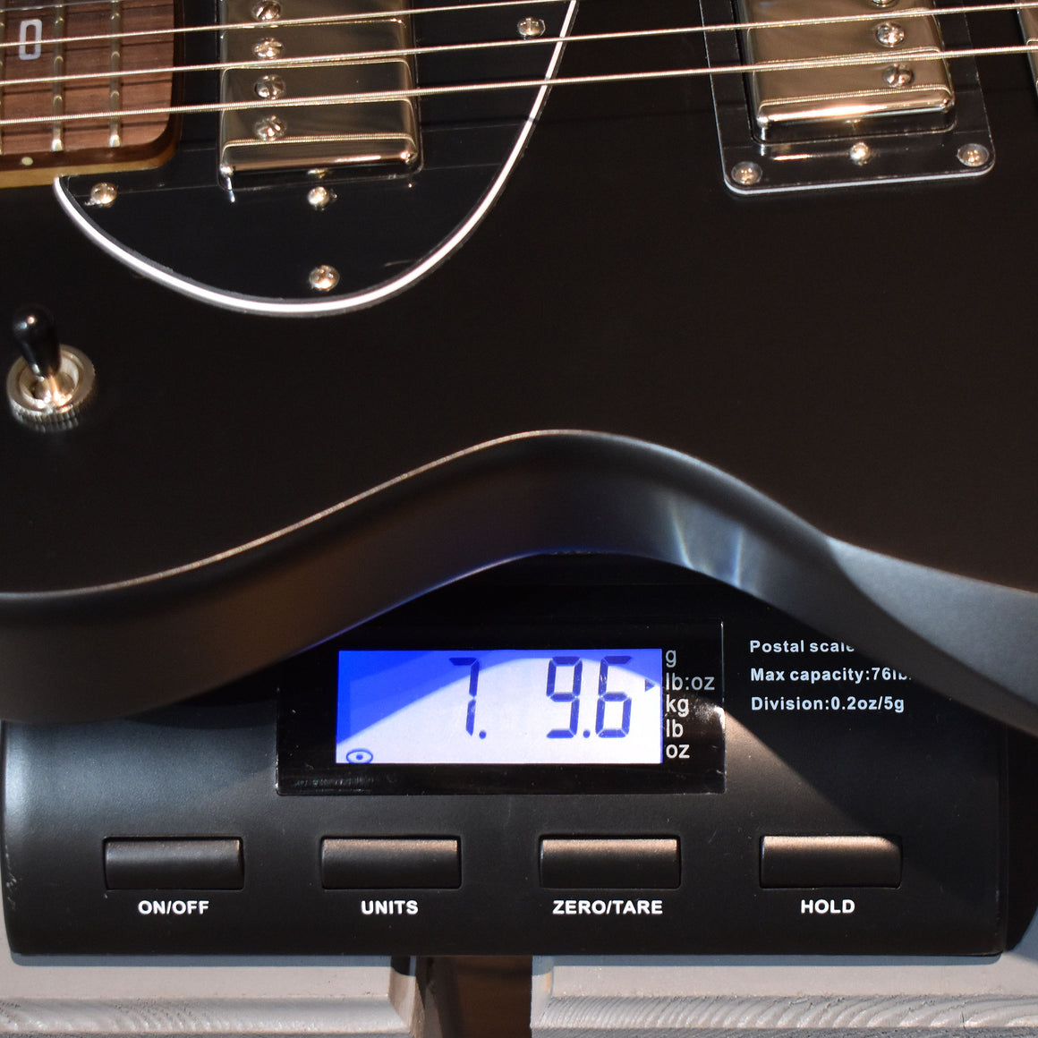 Guitar Galleries Exclusive PJD Carey Standard Custom Alder Matte Midnight Black Electric Guitar W/Gig Bag