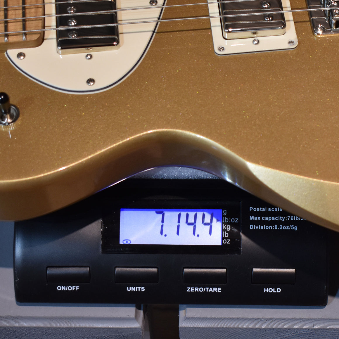 Guitar Galleries Exclusive PJD Carey Standard Custom Alder Firemist Gold Gloss Electric Guitar W/Gig Bag