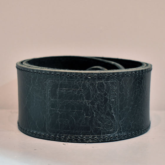 PJD Leather Strap Road Worn Black