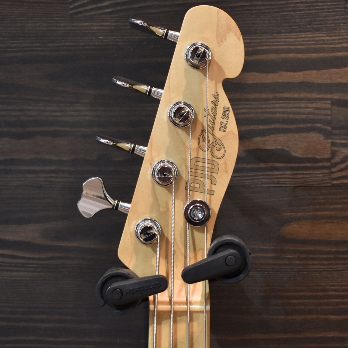 PJD St John Standard Jazz Satin Grey Electric Bass Guitar W/Gig Bag