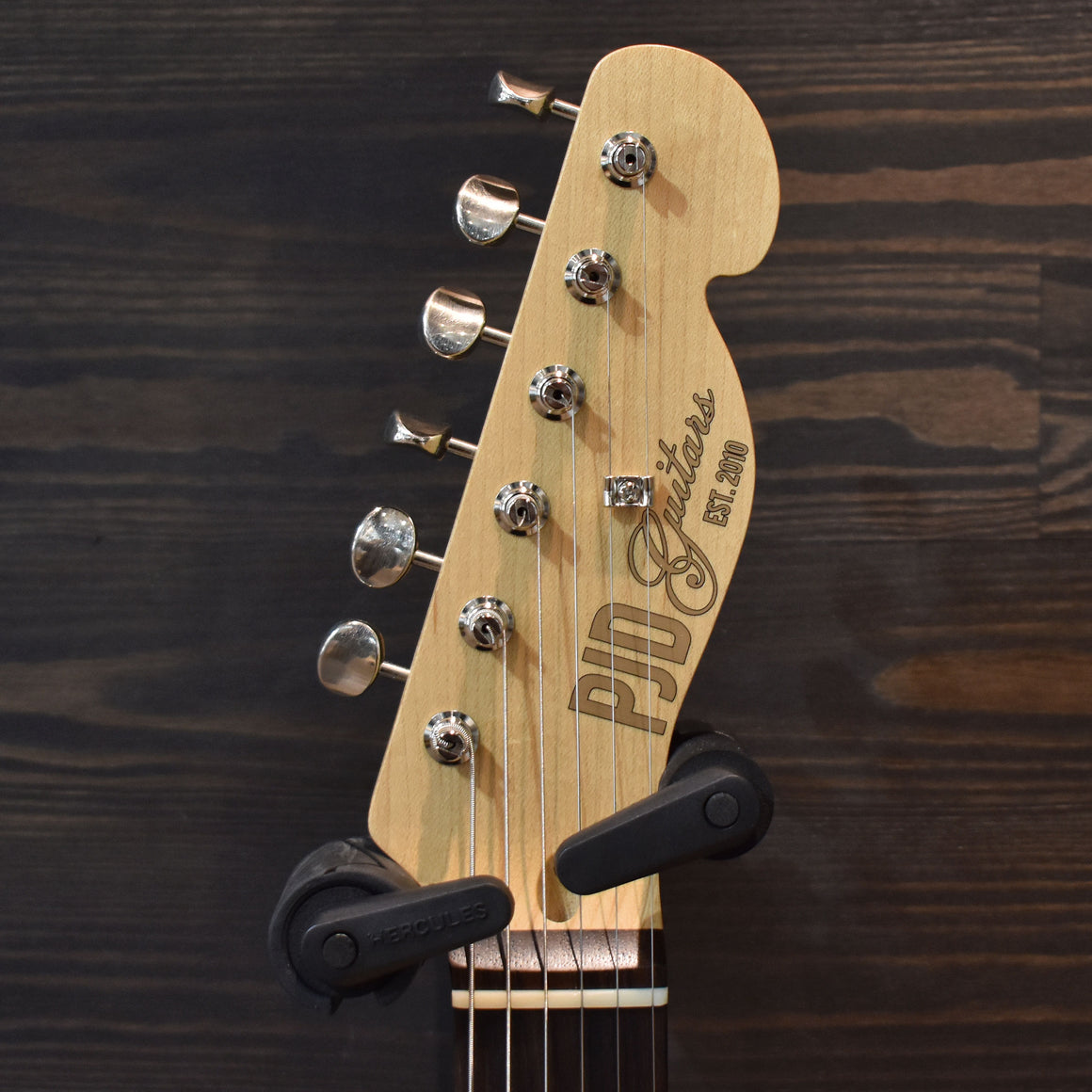 Guitar Galleries Exclusive PJD St John Custom Plus Alder Candy Apple Red Gloss Spray Over Electric Guitar W/Gig Bag