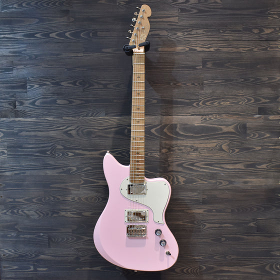 Guitar Galleries Exclusive PJD St John Standard Custom Alder Matte Shell Pink Electric Guitar W/Gig Bag