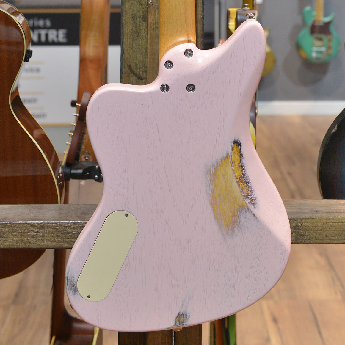 PJD St John Standard Plus Shell Pink Spray-Over Electric Guitar W/Gig Bag
