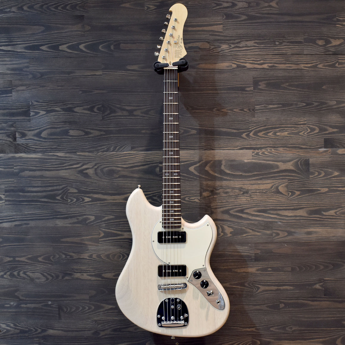 PJD Vallhalla Standard Translucent Cream Soda Electric Guitar W/Gig Bag