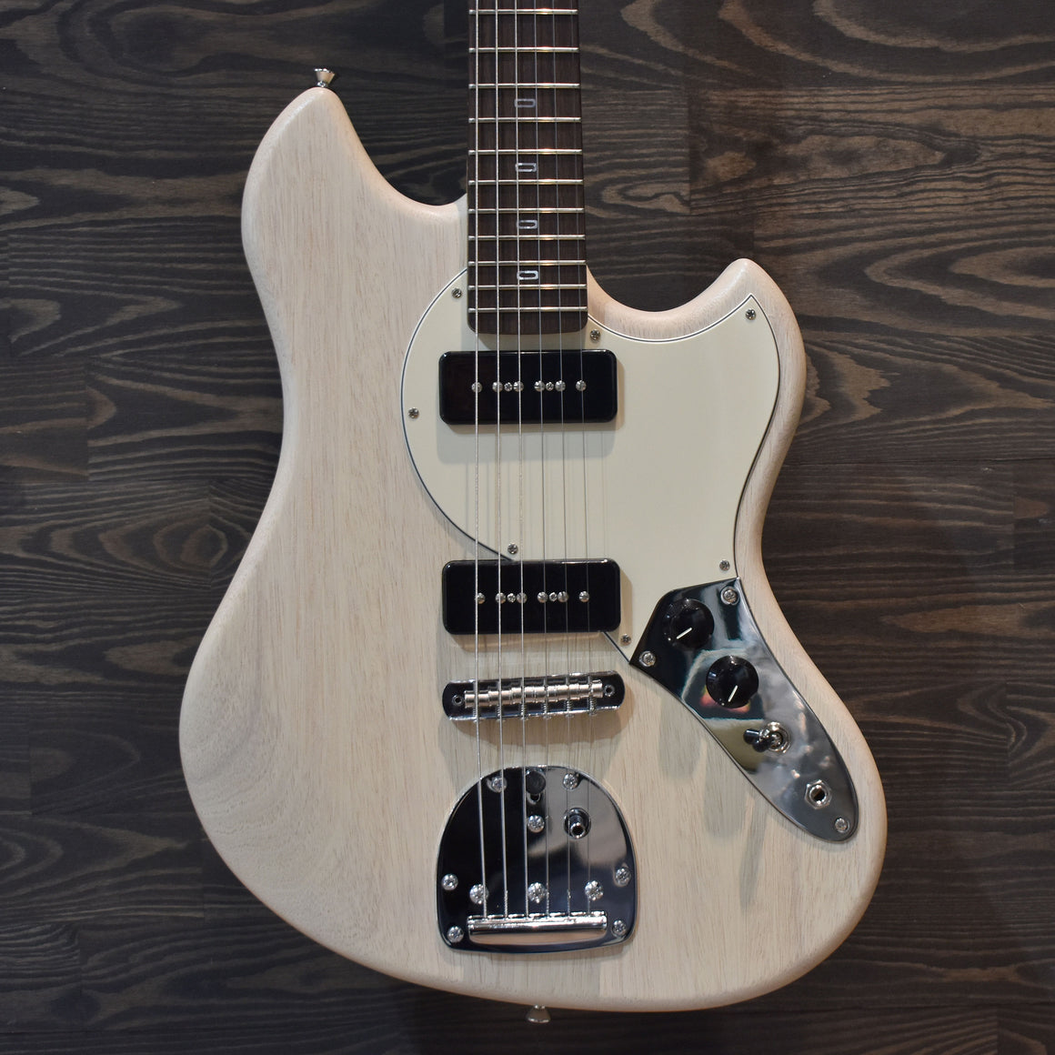 PJD Vallhalla Standard Translucent Cream Soda Electric Guitar W/Gig Bag