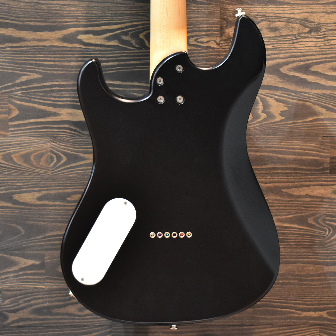 PJD Woodford Satin Black Electric Guitar w/Hard Case (Pre-Owned)