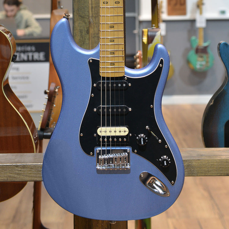 PJD Woodford Standard Electric Guitar Pelham Blue w/ Premium Gig Bag