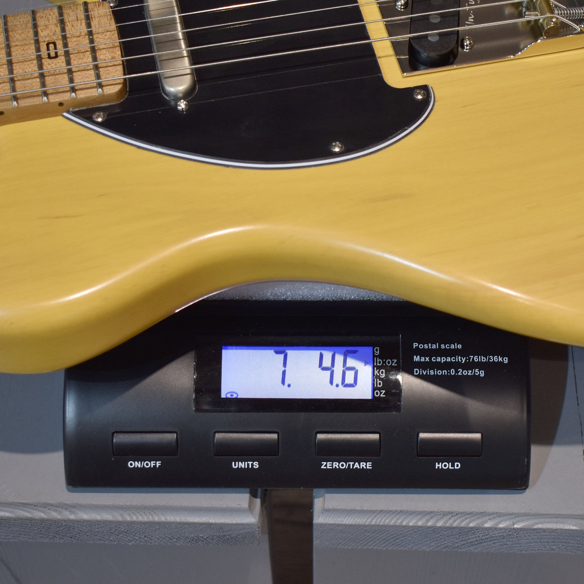 PJD York Standard Custom Alder Butterscotch Electric Guitar W/Gig Bag
