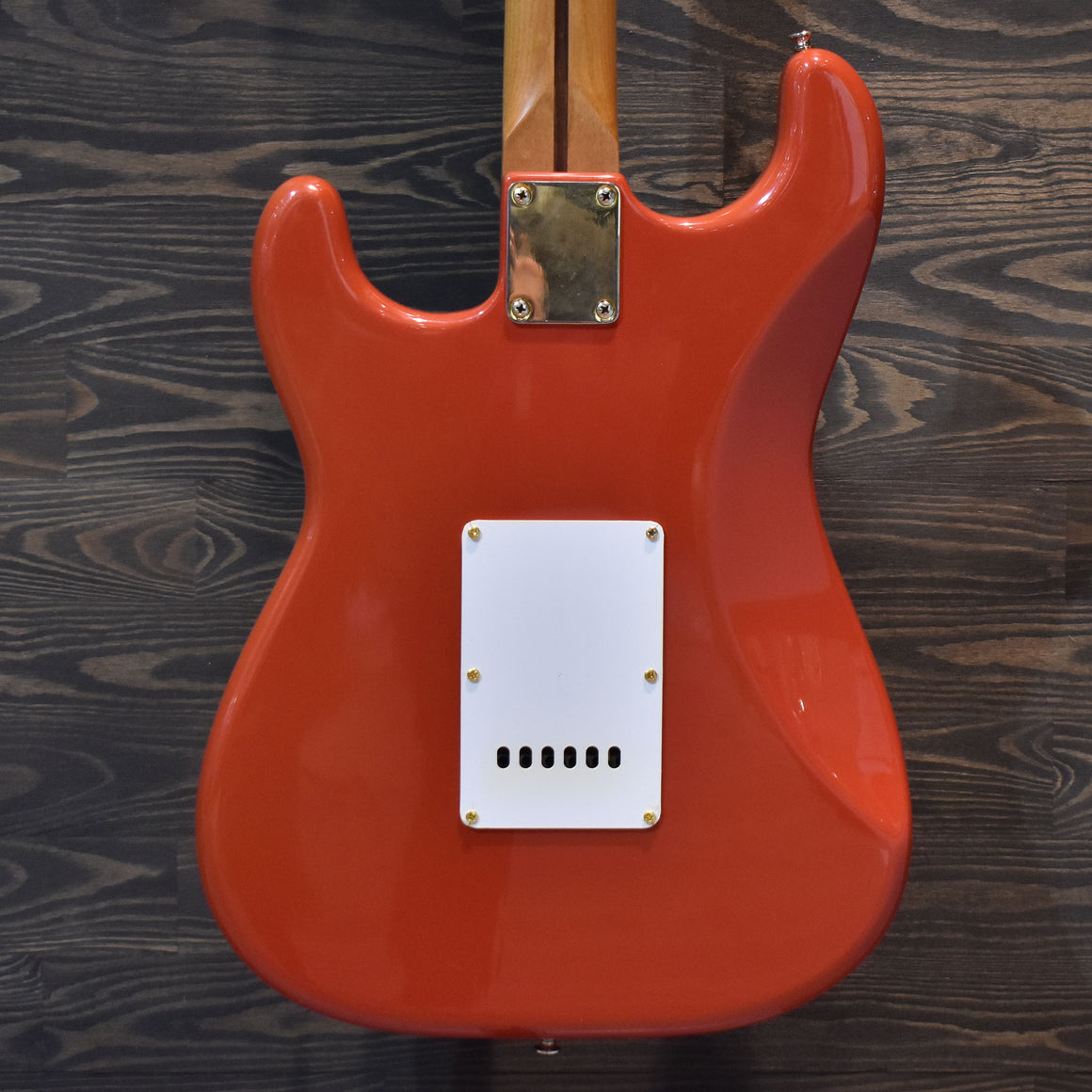 Hank Marvin Partscaster Electric Guitar Red w/ Hard Case (Pre-Owned)