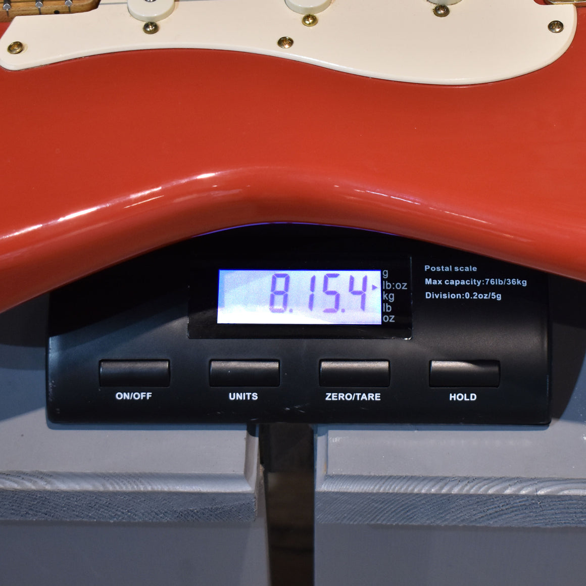 Hank Marvin Partscaster Electric Guitar Red w/ Hard Case (Pre-Owned)