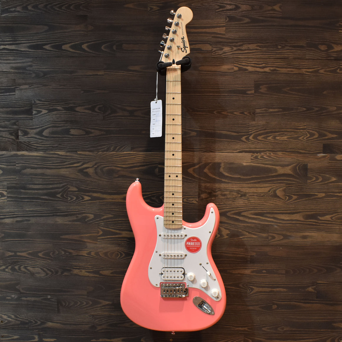 Squier Sonic Stratocaster HSS Tahitian Coral Electric Guitar