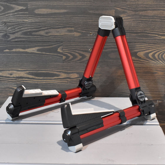 RotoSound Adjustable Guitar Stand Red