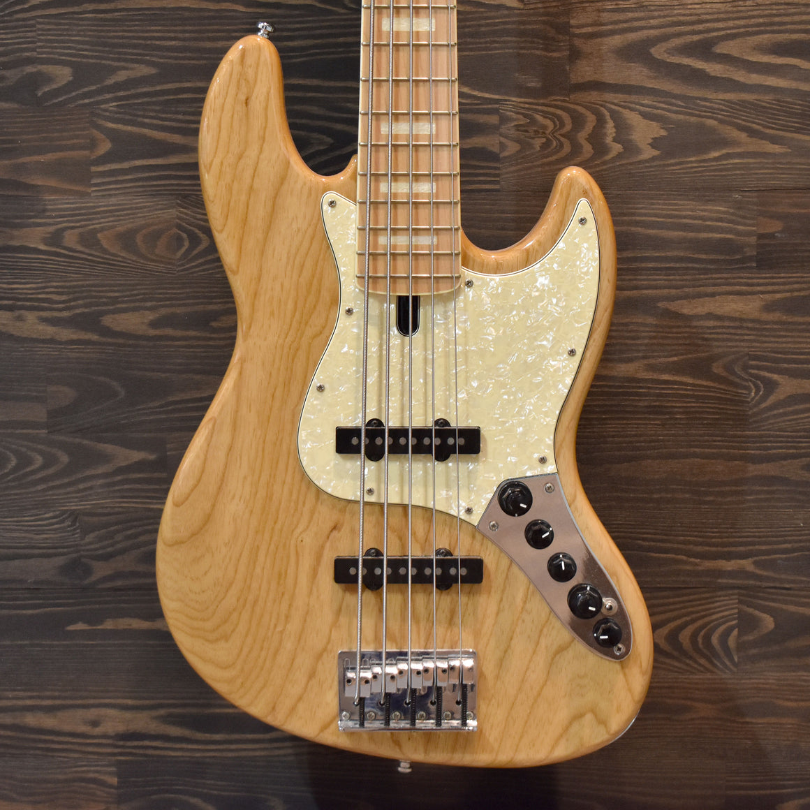 Sire Marcus Miller V7 5-String Natural Electric Bass Guitar (Pre-Owned)