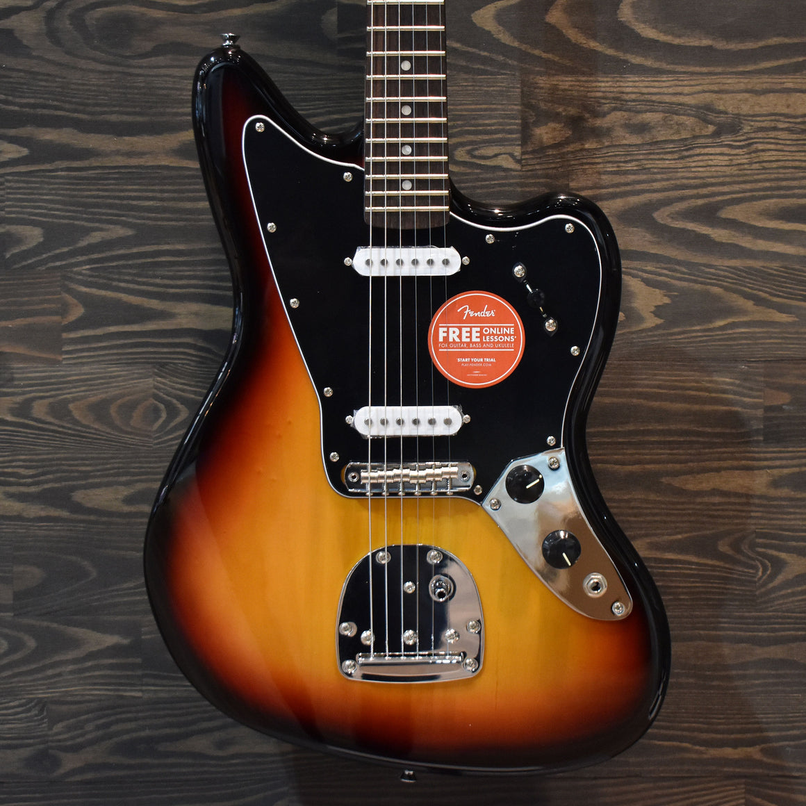 Squier Affinity Jaguar LRL 3-Tone-Sunburst Electric Guitar