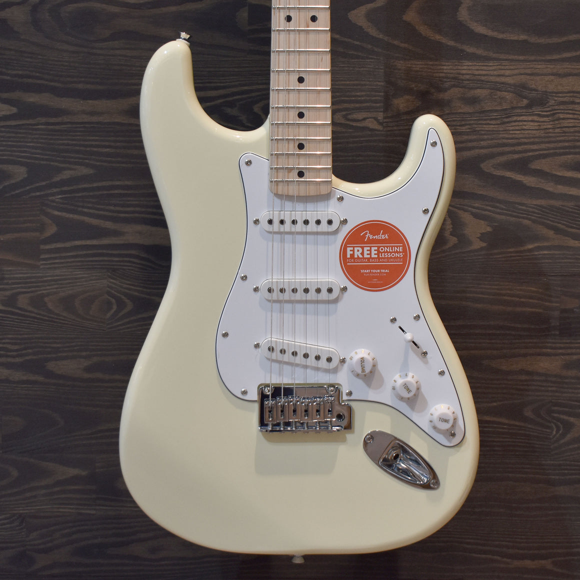 Squier Affinity Stratocaster MN Olympic White Electric Guitar