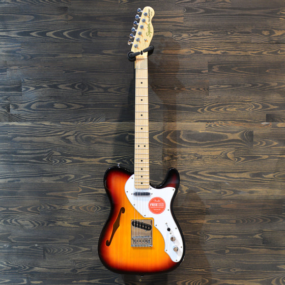 Squier Affinity Telecaster Thinline 3 Tone Sunburst Electric Guitar