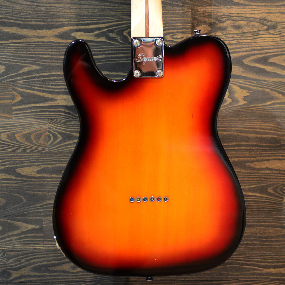 Squier Affinity Telecaster Thinline 3 Tone Sunburst Electric Guitar