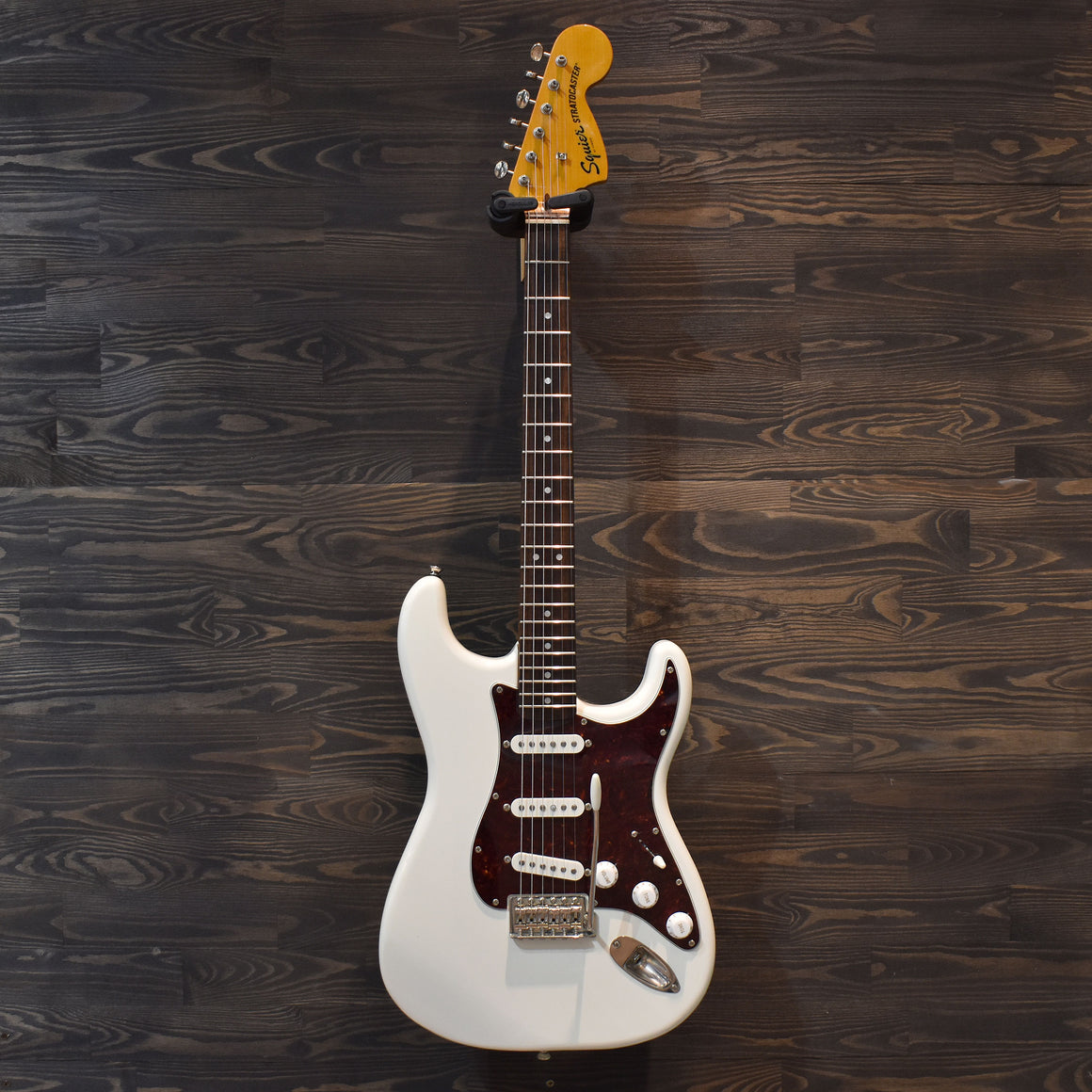 Squier Classic Vibe 70s Stratocaster LRL Olympic White Electric Guitar (Pre-Owned)