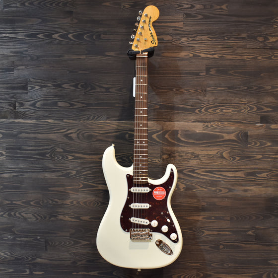 Squier Classic Vibe 70s Stratocaster LRL Olympic White Electric Guitar