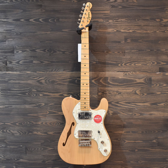 Squier Classic Vibe 70s Telecaster Thinline MN Natural Electric Guitar