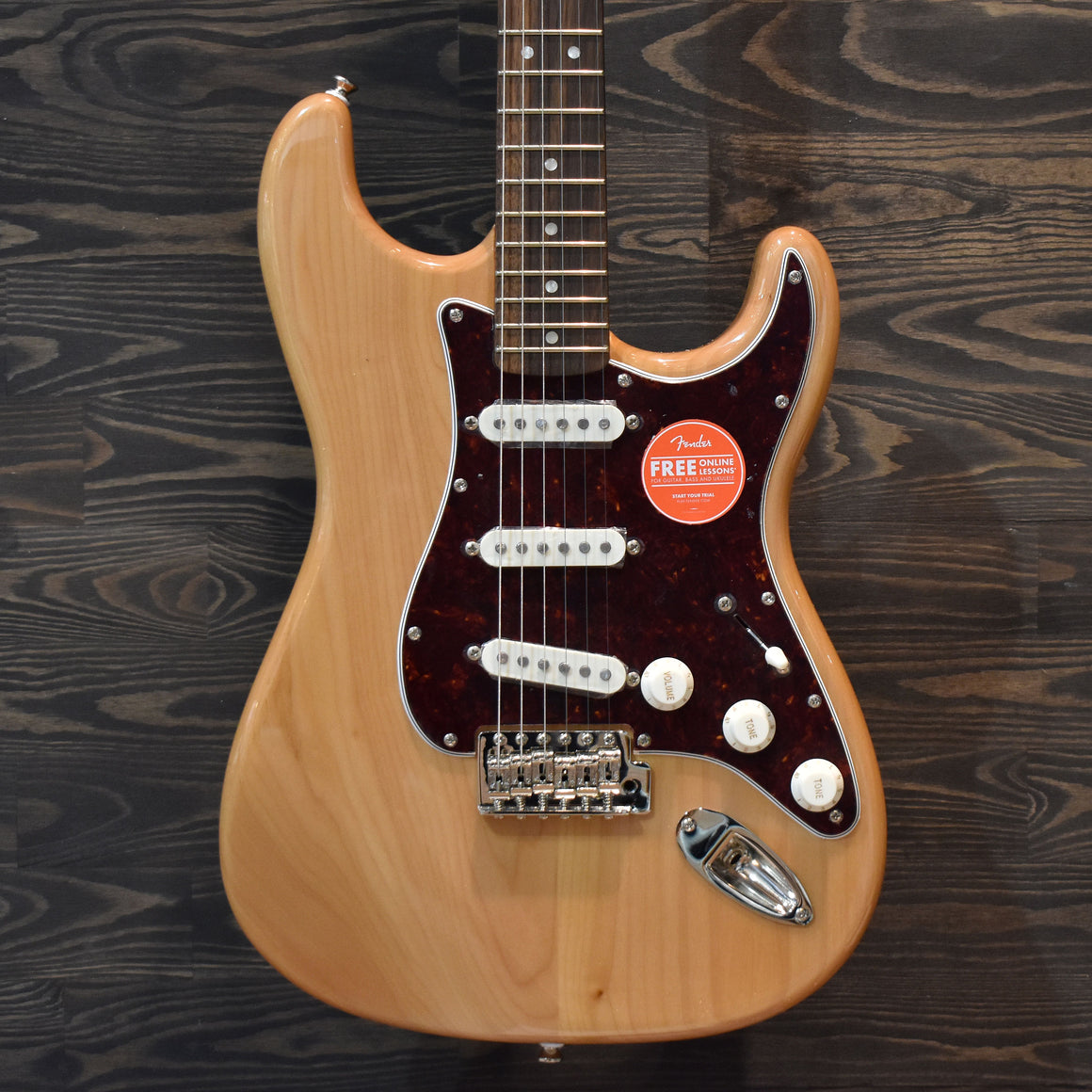 Squier Classic Vibe 70s Stratocaster LRL Natural Electric Guitar