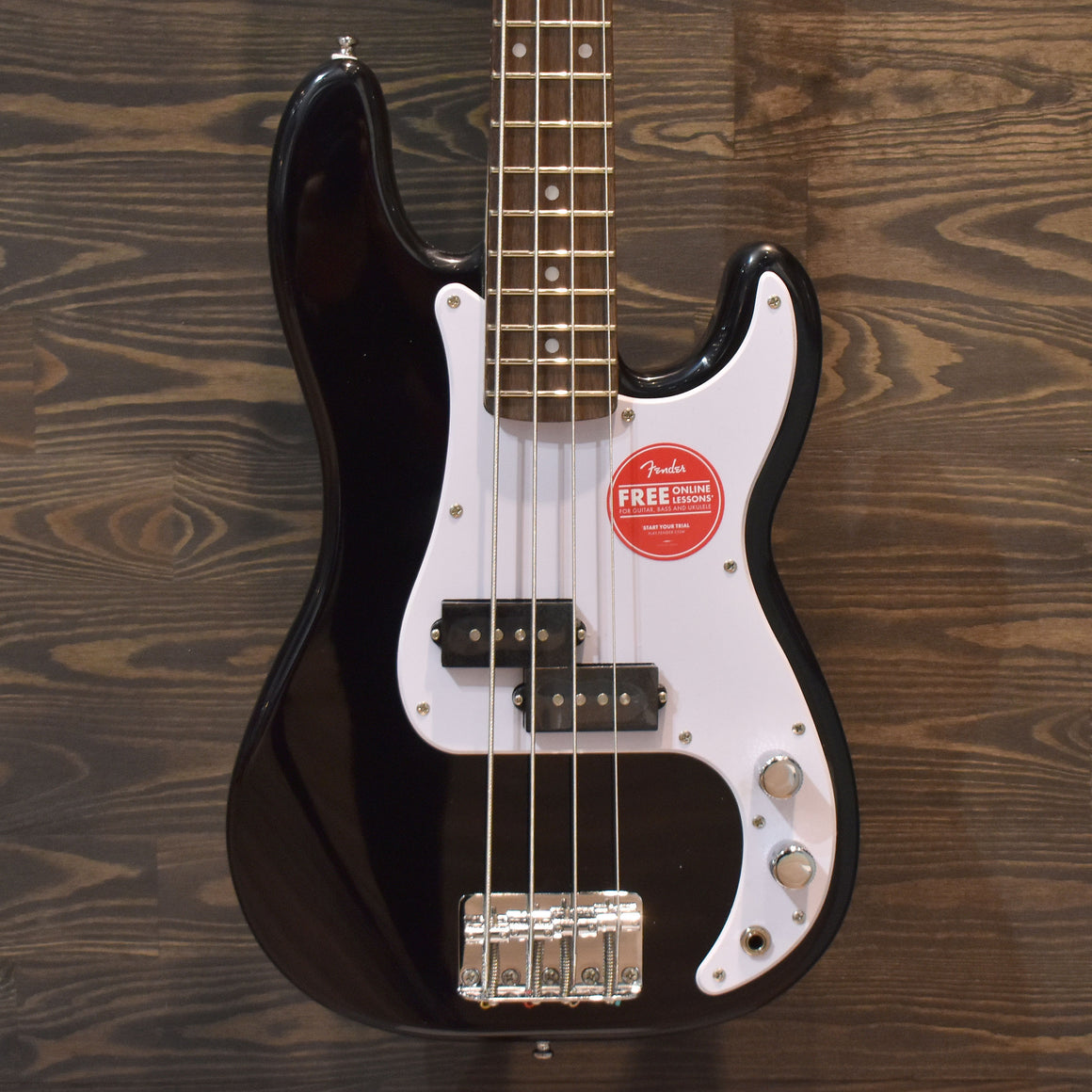 Squier Mini P-Bass Electric Bass Black