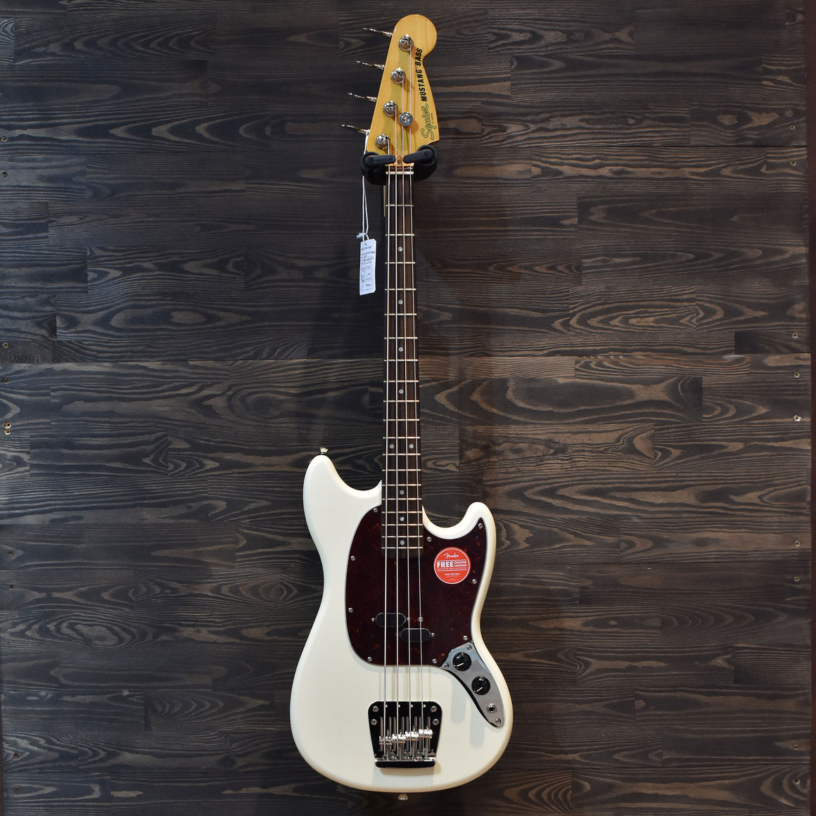 Squier Classic Vibe 60s Mustang Bass Olympic White Electric Bass