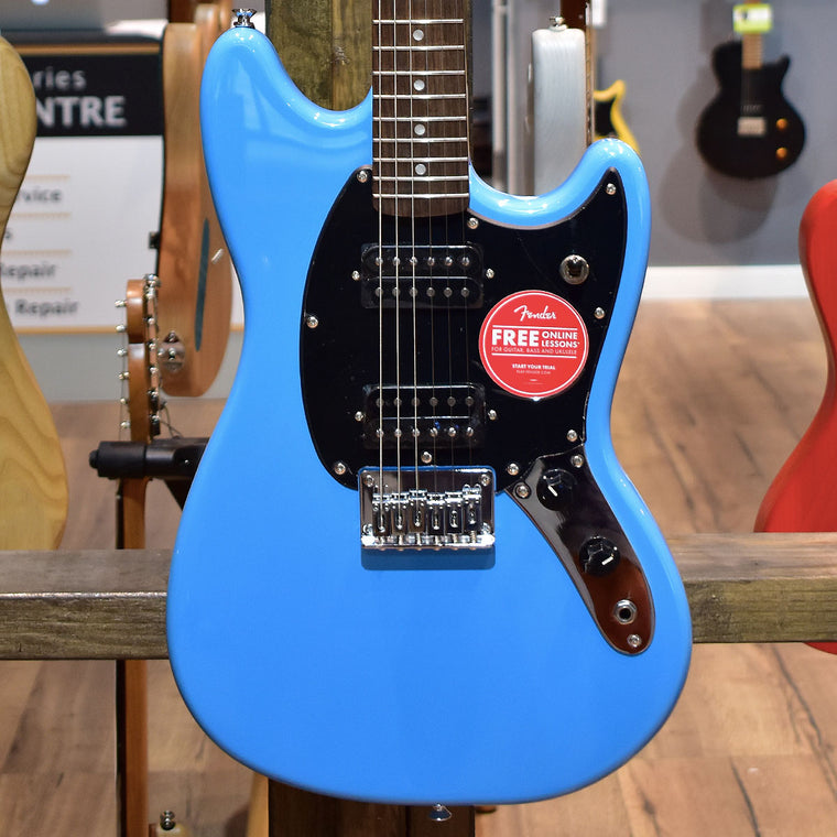 Squier Sonic Mustang HH Electric Guitar California Blue