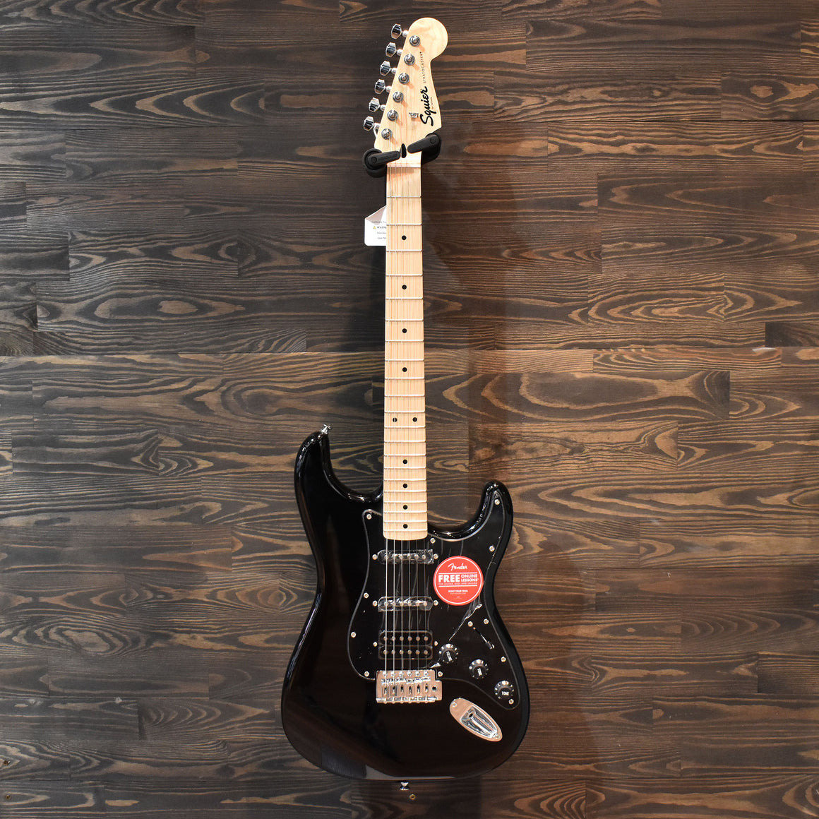 Squier Sonic Stratocaster HSS Black Electric Guitar
