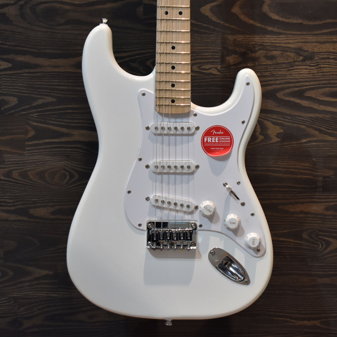 Squier Sonic Stratocaster HT Electric Guitar Arctic white