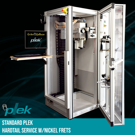 Premium Plek Hardtail Service w/Nickel Frets