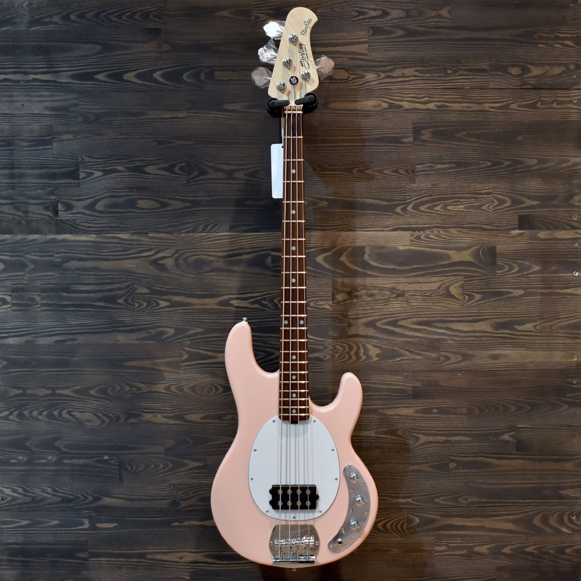 Sterling By MusicMan SRAY 4 Pueblo Pink Electric Bass Guitar
