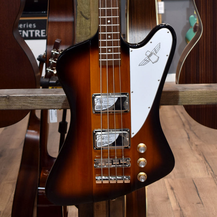 Epiphone Thunderbird 60s Electric Bass Guitar Tobacco Sunburst